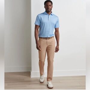 Men’s Peter Millar Surge Performance Trouser- Tan- 33X28